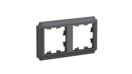 Рамка 2-м AtlasDesign Antique универс. базальт SE ATN101402