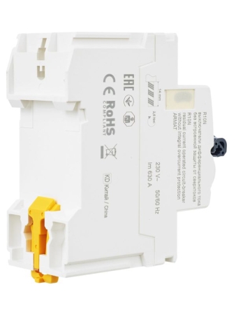 Выключатель дифференциального тока (УЗО) 2п 63А 100мА тип AC ВДТ R10N ARMAT IEK AR-R10N-2-063C100