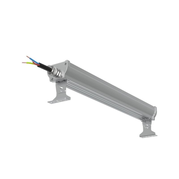 Светильник светодиодный ДСП WP 24 C 60W VW 840 L600 EL SI CL 680х100х85мм 60Вт 4000К IP66 пылевлагозащ. Русский Свет 27072423960