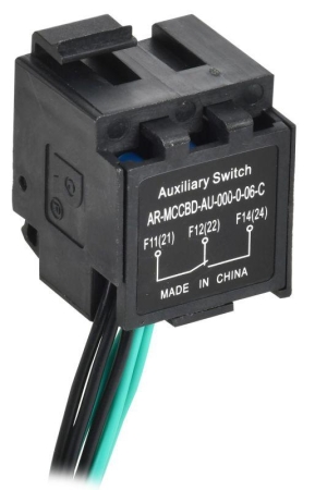 Контакт дополнительный левый MCCB типоразмер G; H; I 2НО 2НЗ ARMAT IEK AR-MCCBD-AU-000-0-06-C