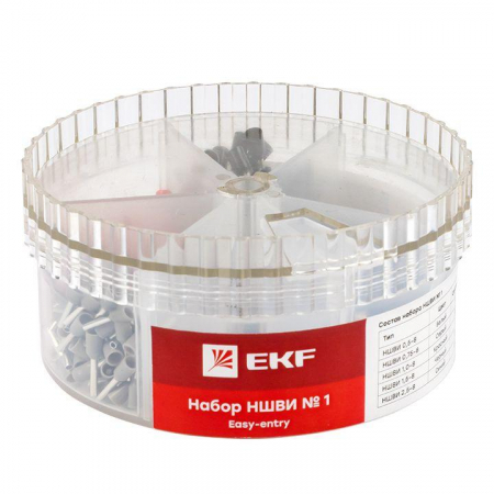 Набор НШВИ №1 (0.5-2.5кв.мм) PROxima EKF nabor-nshvi-1