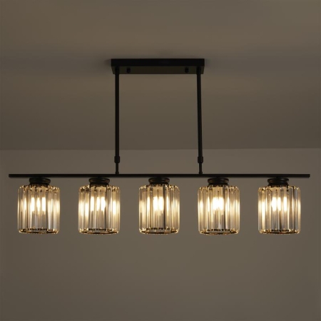 Светильник Ferrera 200Вт E27х5 IP20 подвесной Freya FR5474PL-05B