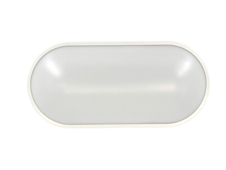 Светильник светодиодный WP 15 C 12W OP 840 W10L22 WH 220х106х60мм 12Вт 4000К IP65 ЖКХ овал. пылевлагозащ. бел. Русский Свет 15071524499