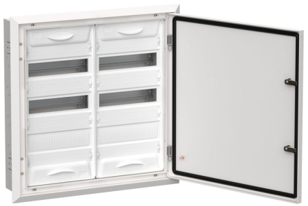 Корпус ЩРв-72 (2х36) TITAN 5 630х625х130 IP31 метал. бел. IEK TI5-50-V-2X036-31