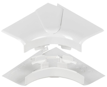 Угол для кабель-канала внутр. изменяемый 80-100град. для DLP 105х50 бел. ИЭК Leg 010605