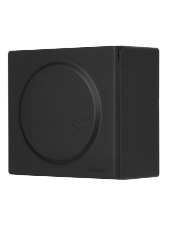 Розетка 1-м ОП LETO с заземл. с крышкой LETO ПБТ черн. бархат LEZARD 752-4200-123B