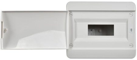 Корпус ЩРВ-П-12 TEKFOR IP41 бел. дверь пластик. IEK TF5-KP13-V-12-41-K01-K01