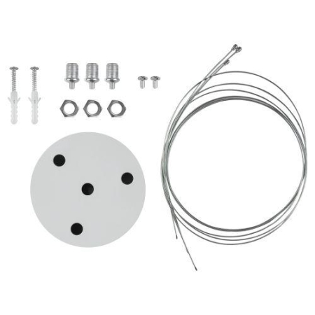 Светильник светодиодный Geometria Ring SPO-131-W-40K-045 45Вт 4000К 4000лм IP40 600х80 подвесной драйвер внутри бел. Эра Б0058900