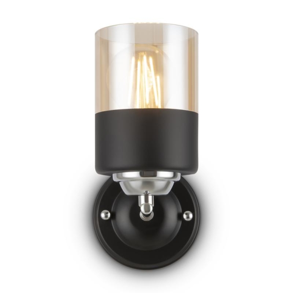 Светильник Gretta 60Вт E27х1 IP20 бра настен. Freya FR5088WL-01B