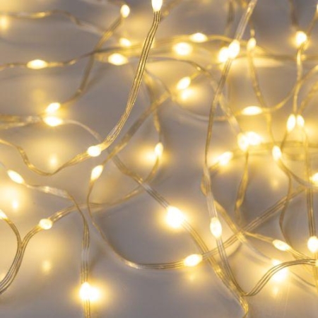 Гирлянда светодиодная "Занавес водопад" 3х2м 200LED тепл. бел. IP20 ENIN-200WL Эра Б0060416