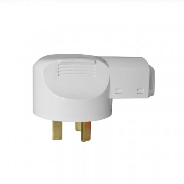 Вилка для плиты 2P+E 32А 250В бел. Universal 5311