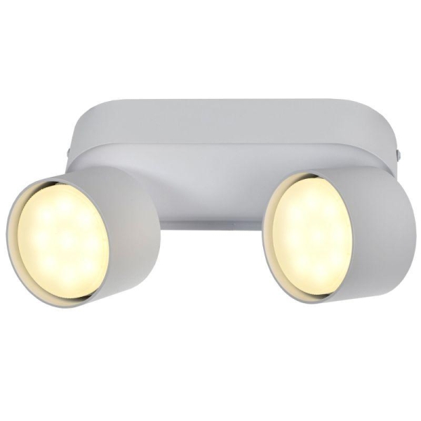 Светильник 4042 2хGX53 настенно-потолочный бел. IEK LT-USB0-4042-GX53-1-K01