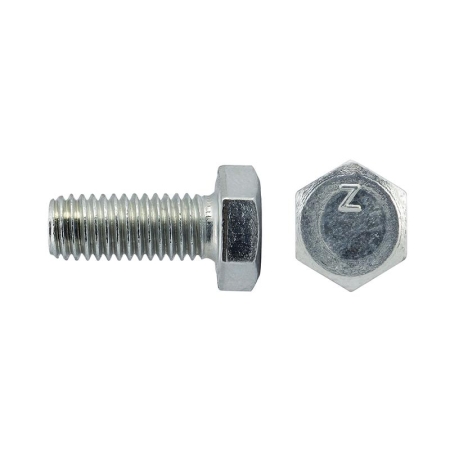 Болт с шестигранной головкой М5х16 DIN 933 оцинк. (уп.20шт) Tech-Krep/Zitar 102954