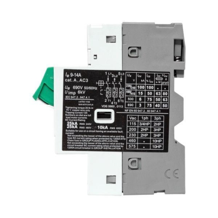 Выключатель автоматический для защиты двигателя АПД-32 9-14А EKF apd-me-14