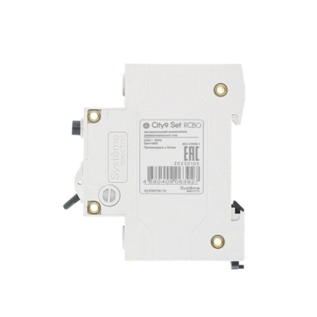 Выключатель автоматический дифференциального тока 2п (1P+N) C 40А 30мА тип A 4.5кА City9 Set 230В SE C9D55640