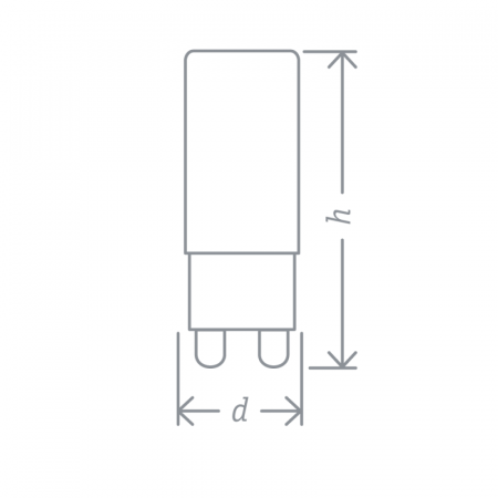 Лампа светодиодная 71 994 NLL-P-G9-3-230-4K 3Вт 4000К нейтр. бел. G9 280лм 220-240В Navigator 71994