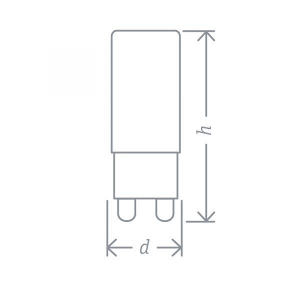 Лампа светодиодная 71 994 NLL-P-G9-3-230-4K 3Вт 4000К нейтр. бел. G9 280лм 220-240В Navigator 71994