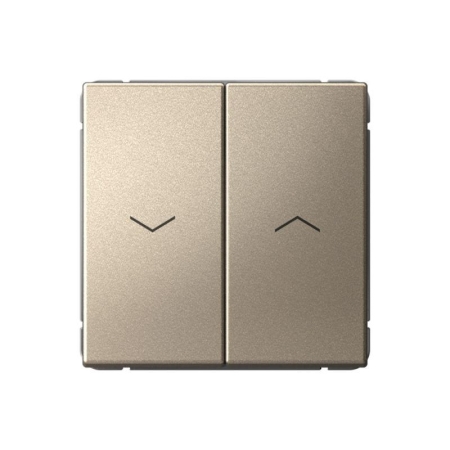 Выключатель для жалюзи 2-кл. ArtGallery 2х (сх. 4) 10А механизм шампань SE GAL000519