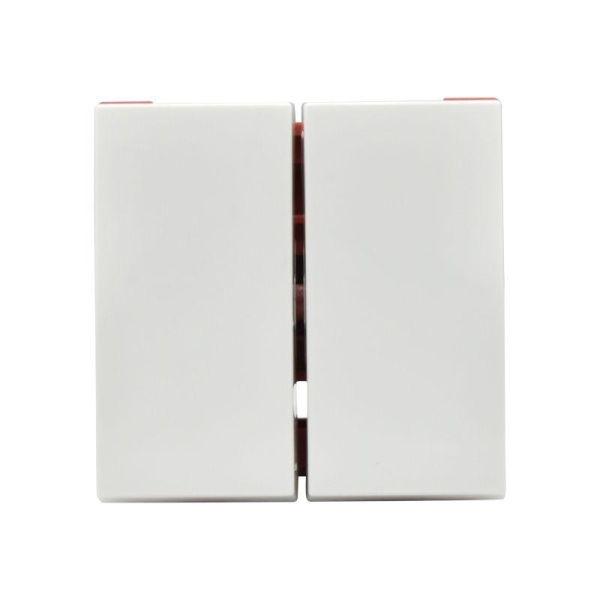 Выключатель 2-кл. 2мод. СП 10А IP20 ВК1-22-00-П бел. PRIMER IEK CKK-40D-VD2-K01