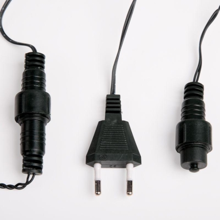 Гирлянда светодиодная "Шарики" 5м d30мм 25LED RGB 6Вт 220-240В IP20 провод ПВХ темн. зел. Neon-Night 303-569