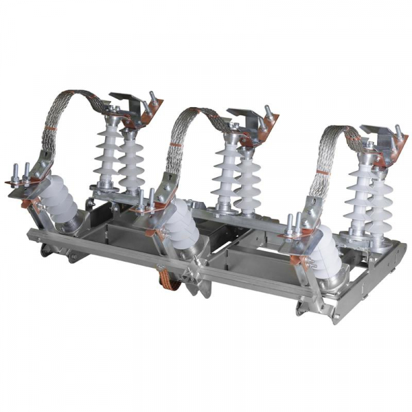 Разъединитель высоковольтный РЛК-IV-10/400-УХЛ1 (в комплекте с ПР-00-7-УХЛ1 и КМЧ H=6800) КЭАЗ 317943