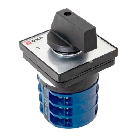 Переключатель кулачковый ПК-1-43 3п 32А "1-0-2" IP65 EKF pk-1-43-32-65