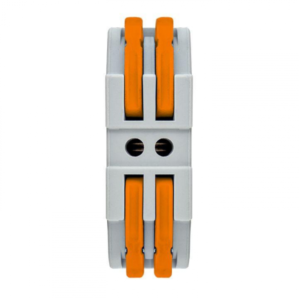 Клемма строительно-монтажная СМК проходная 222-422 2п 0.08-4кв.мм (уп.25шт) PROxima EKF plc-smk-422