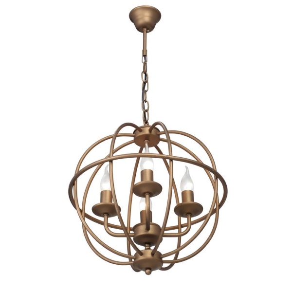 Люстра 4xE27 макс. 40Вт Vitaluce V4082-8/4