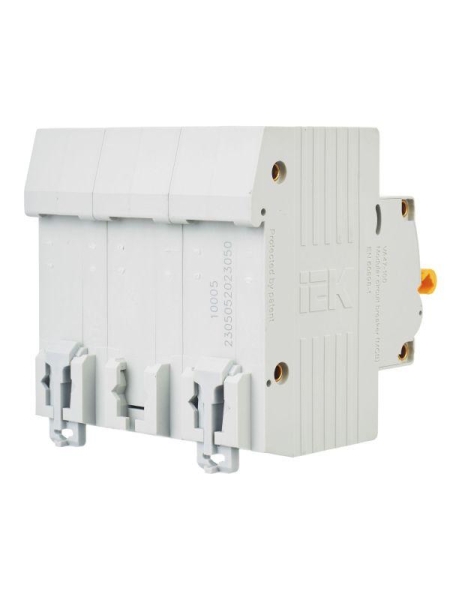 Выключатель автоматический модульный 3п C 50А 10кА ВА47-100 KARAT IEK MVA40-3-050-C