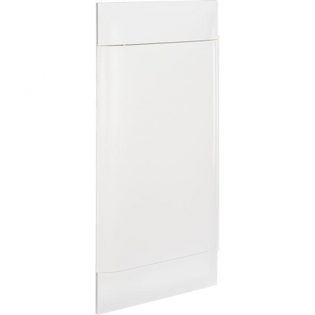 Щиток пластиковый встраиваемый Practibox S 4х12 бел. дверь Leg 135544