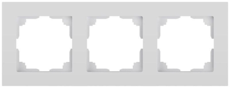 Рамка 3-м СП Accent 6-503-01 бел. Intro Б0063737