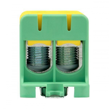 Клемма силовая вводная двойн. КСВ 16-95кв.мм желт./зел. EKF plc-kvs2-16-95-y-green