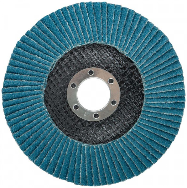 Круг лепестковый торцевой циркониевый плоский 125мм P 40 FIT 39972