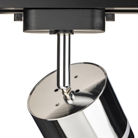 Светильник трековый ARTLINE поворотный 85х85х80мм GX53 230В алюм./пластик. 4кв.м хром. Ritter 59867 5