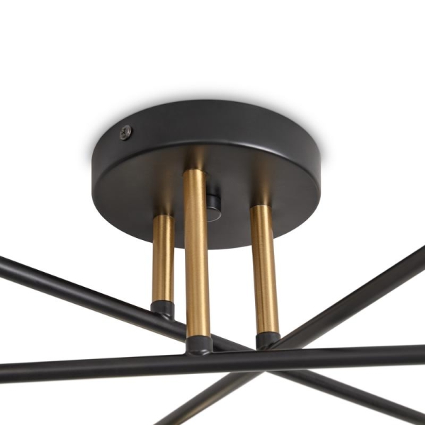 Светильник Moon 6х7Вт GX53 IP20 подвесной Freya FR5513PL-06BBZ