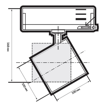Светильник светодиодный трековый трехфазный 3P PTR 7030 30Вт 4000К 36град. WH IP40 Pro+ JazzWay 5062757