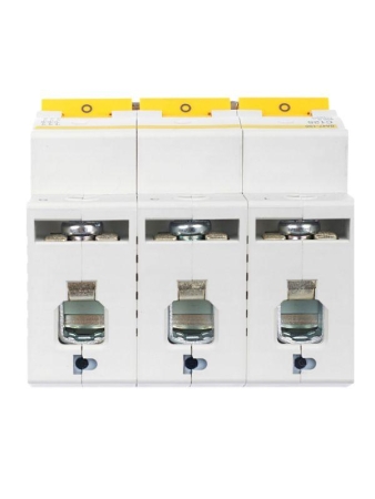 Выключатель автоматический модульный 3п C 125А 15кА ВА47-150 KARAT IEK MVA50-3-125-C