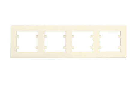 Рамка 4-м Karea RIZZ крем Makel 88010704