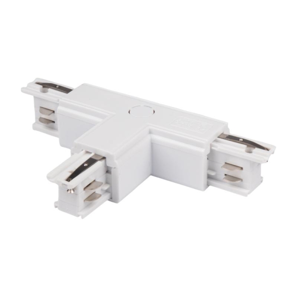 Аксессуар к шинопроводу трехфазному 3P PTR CT-WH L/OUT левый внешний Pro+ бел. JazzWay 5063174