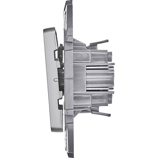 Выключатель 1-кл. Inspiria 10А IP20 250В 10AX механизм алюм. IEK 673602