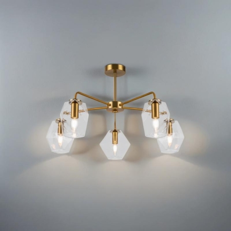 Люстра Dimension 60Вт E14х5 IP20 Freya FR5177PL-05BS