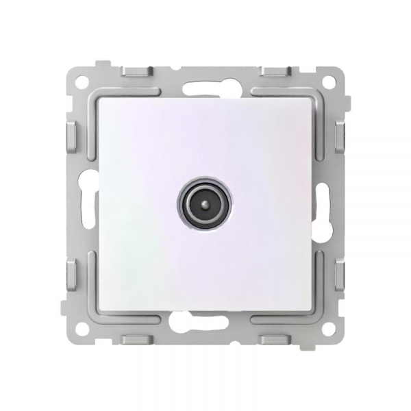 Коннектор TV СП Pixel механизм перламутр. TOKOV ELECTRIC TKE-PX-A1C-C04