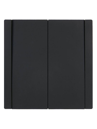 Выключатель проходной 2-кл. СП FORTE&PIANO 10А FP107 черн. IEK FP-V22-0-10-1-K02