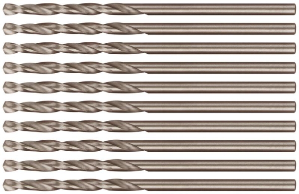 Набор сверл по металлу Profi 2х49мм с кобальтом 5проц. (уп.10шт) Cutop 48-20-10