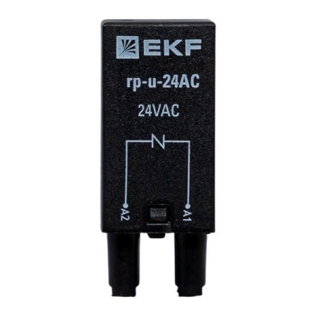 Модуль защитный с варистором 24В AC для промежуточных реле RP AVERES EKF rp-u-24AC