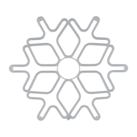 Фигура светодиодная "Снежинка" 60х60см LED син. 42Вт IP65 гибкий неон Neon-Night 501-343