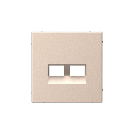 Накладка двойная ArtGallery для информационных функций типа Keystone песочн. SE GAL001290