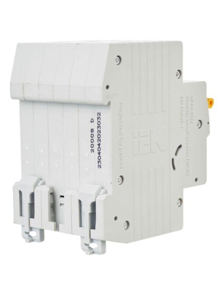 Выключатель автоматический модульный 3п D 32А 6кА ВА47-60M KARAT IEK MVA31-3-032-D