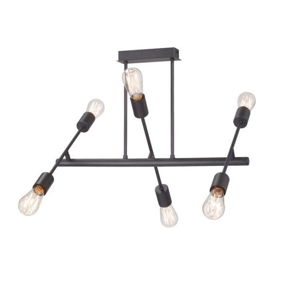 Люстра 6xE27 макс. 40Вт Vitaluce V3010-1/6PL