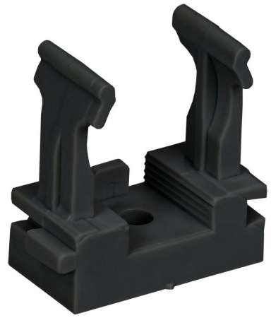 Держатель для гофрированных труб под монтажн. пистолет CFM20 черн. ELASTA IEK ET-TA10D-CFM-020-K02-100